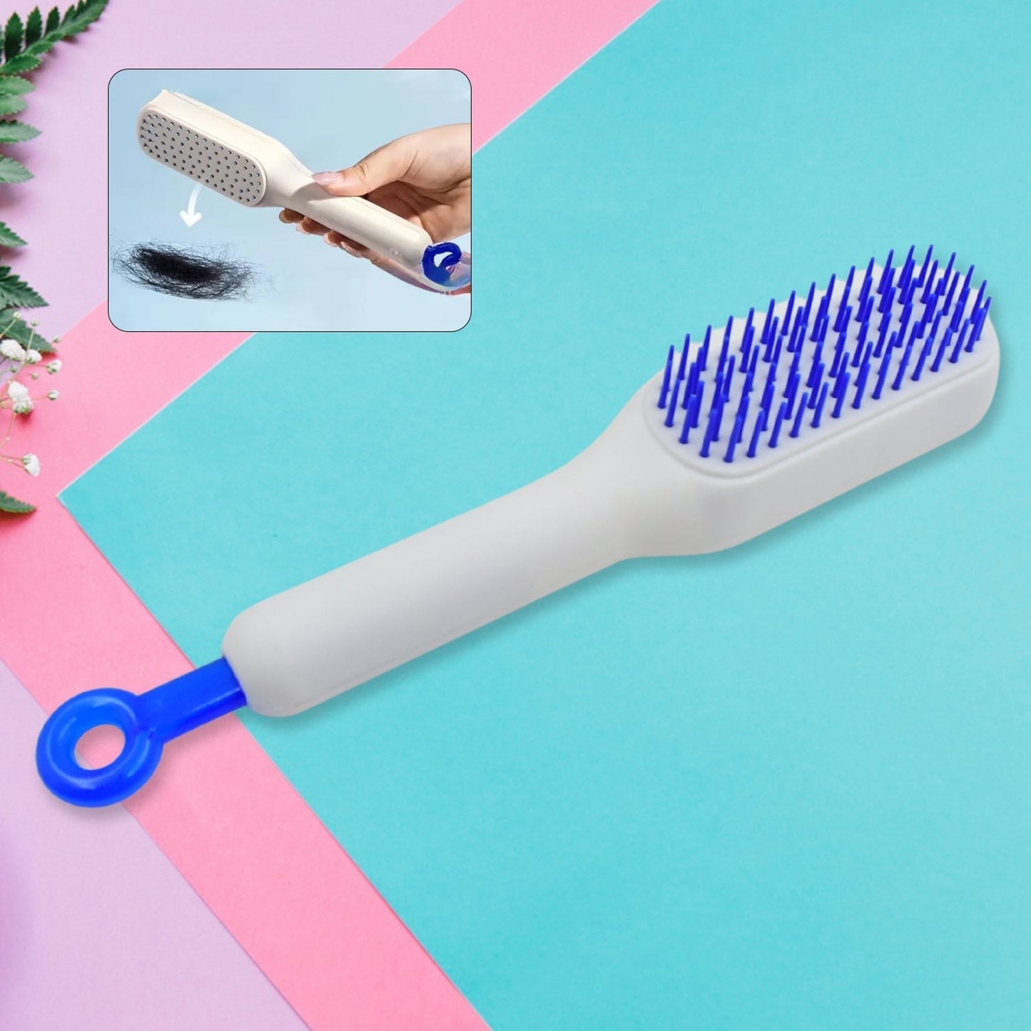 Self Cleaning Hair Brush