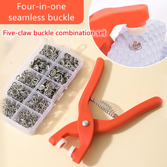 Tich button clipper with set of 100 Buttons