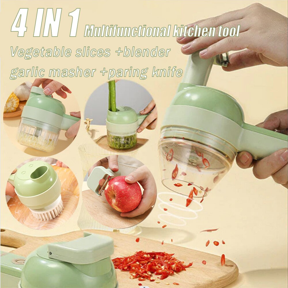 4in1 Vegetable Electric Chopper