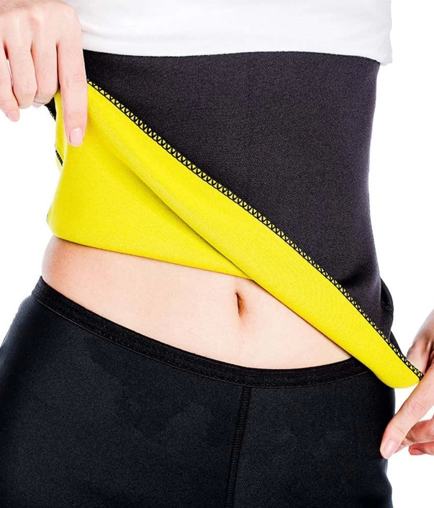 Waist Trainer Belt Support for Women & Man Waist Cincher Trimmer Weight Loss Ab Belt Slimming Shaper Sweat Belt