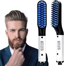 Hair Comb Brush & Beard Straightener